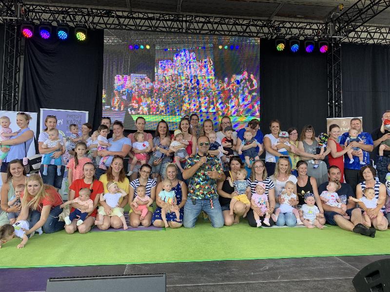 Prvy detsky festival a  preteky lezunov na Agrokomplexe. 21.juna 2019 Nitra