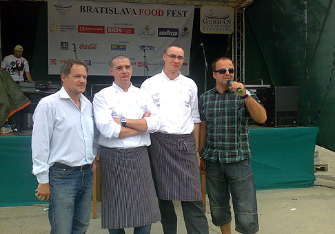 Prvý ročník gurmánskeho podujatia na Tyršovom námestí v Bratislave, Bratislava Food fest 2009. 5 az 7.6.2009.