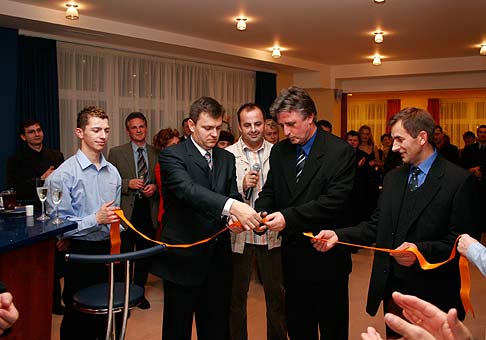 Otvorenie športovo-relaxačného centra Port Club v Námestove. 02.12.2005.