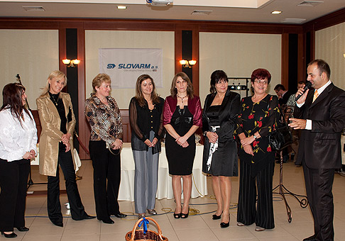 10. výročie spoločnosti Slovarm v hoteli Patriot v Skalici. 8.10.2010, Skalica.